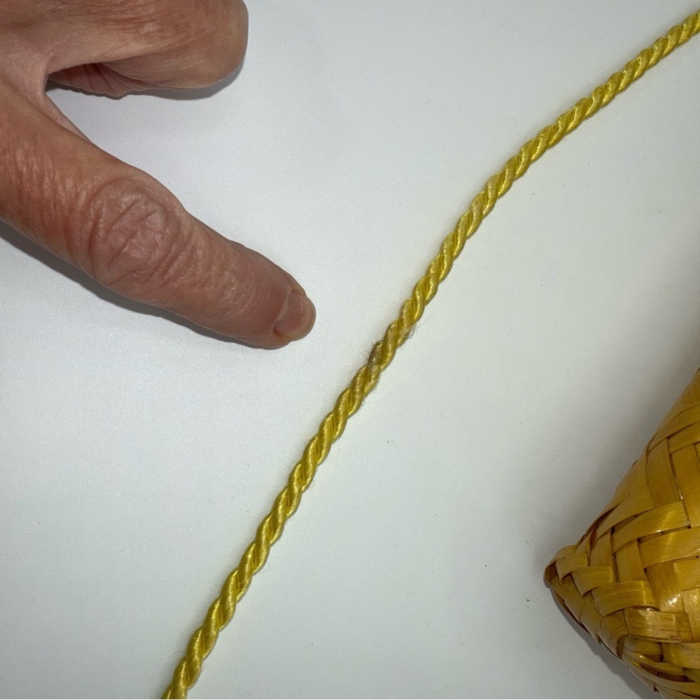 Yellow Woven Straw Shoulder Purse Crossbody Clutch Bag | No brand, Zip Top - Picture 11 of 11